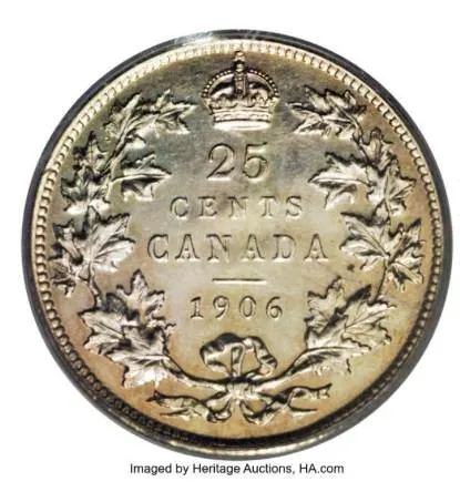 1906 Small Crown Quarter is a rare quarter worth a lot of money.