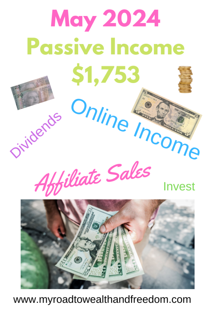 May 2024 Passive Income $1,753