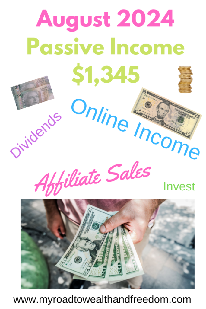 August 2024 Passive Income